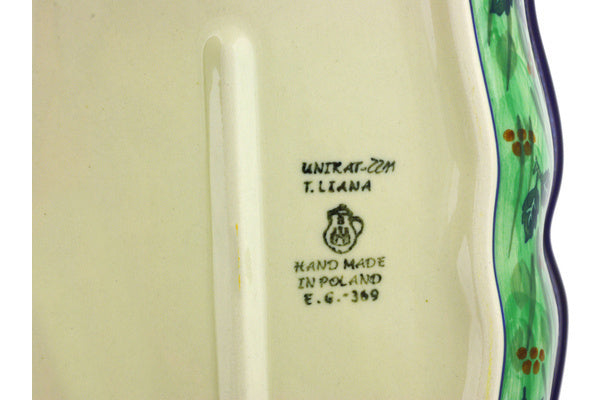 11" Bowl Ceramika Artystyczna UNIKAT H4569G