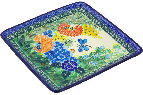 8" Platter Ceramika Artystyczna UNIKAT H4641G
