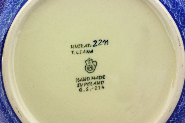 11" Bowl Ceramika Artystyczna UNIKAT H4725G