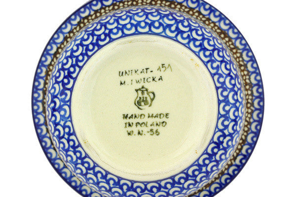 6" Bowl Ceramika Artystyczna UNIKAT H4819G