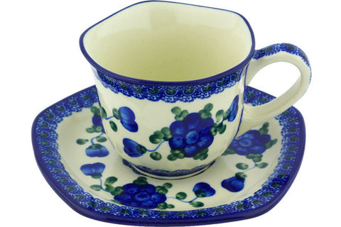 8 oz Cup with Saucer Ceramika Artystyczna H4902G