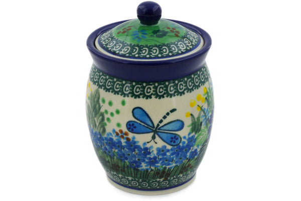 5" Jar with Lid Ceramika Artystyczna UNIKAT H4915K