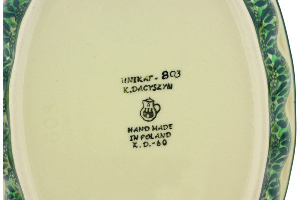 10" Serving Bowl Ceramika Artystyczna UNIKAT H4986G