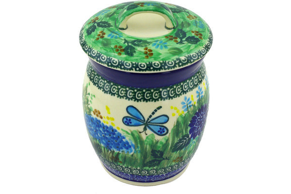 6" Jar with Lid Ceramika Artystyczna UNIKAT H5007G