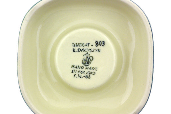 5" Candle Holder Ceramika Artystyczna UNIKAT H5037G