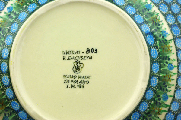 9" Pasta Bowl Ceramika Artystyczna UNIKAT H5049G