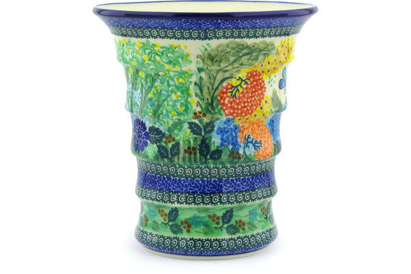 9" Vase Ceramika Artystyczna UNIKAT H5094G