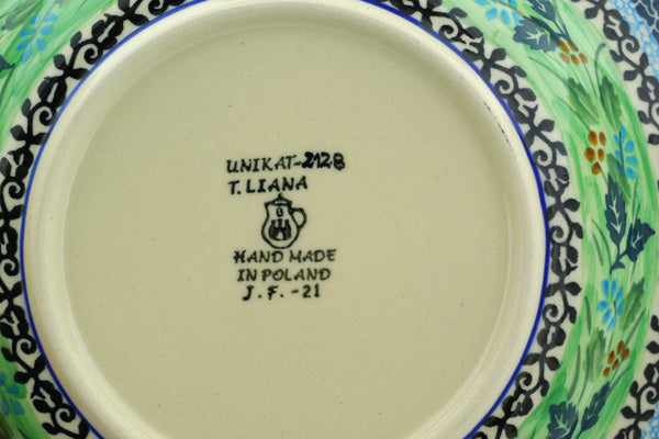 9" Pasta Bowl Ceramika Artystyczna UNIKAT H5128D