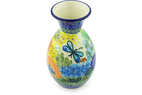 6" Vase Ceramika Artystyczna UNIKAT H5165G