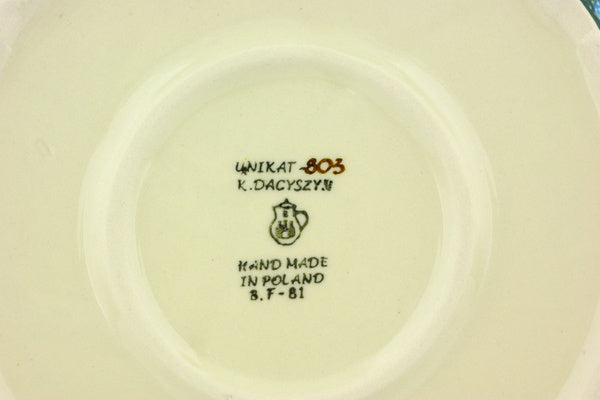 10" Divided Dish Ceramika Artystyczna UNIKAT H5185G