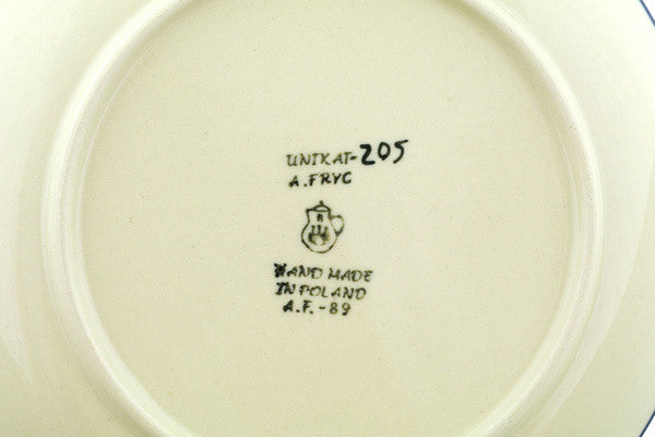 8" Plate Ceramika Artystyczna UNIKAT H5202H
