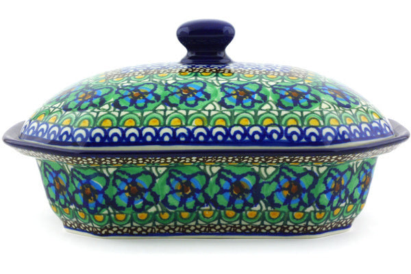 8" Dish with Cover Ceramika Artystyczna UNIKAT H5346G