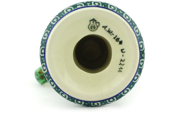 4" Candle Holder Ceramika Artystyczna UNIKAT H5364G