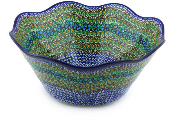 14" Bowl Ceramika Artystyczna UNIKAT H5436G