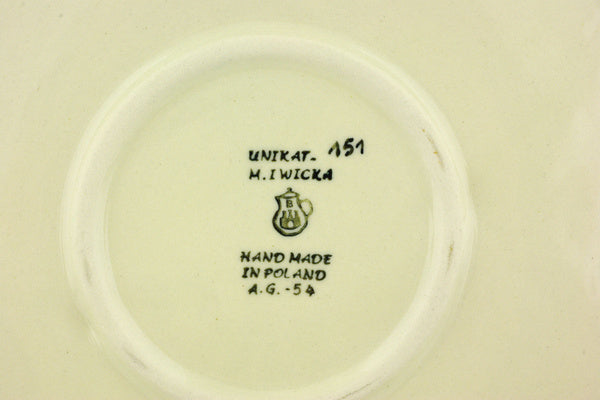 11" Divided Dish Ceramika Artystyczna UNIKAT H5528G