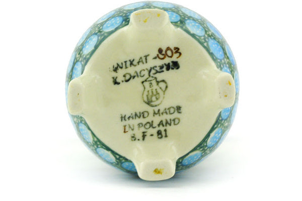 8" Vase Ceramika Artystyczna UNIKAT H5642G