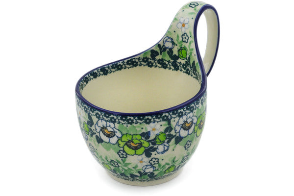 6" Bowl with Handles Ceramika Artystyczna UNIKAT H5734J