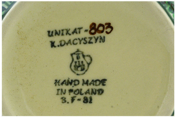 12 oz Bouillon Cup Ceramika Artystyczna UNIKAT H6137E