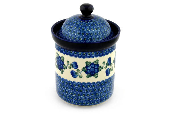 8" Jar with Lid Ceramika Artystyczna H6176B