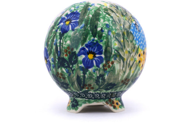 4" Ball Piggy Bank Ceramika Artystyczna UNIKAT H6204G