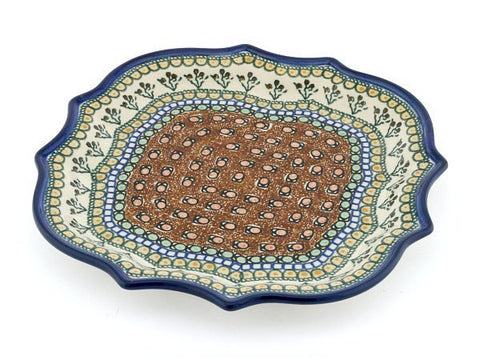 10" Platter Ceramika Artystyczna UNIKAT H6233A