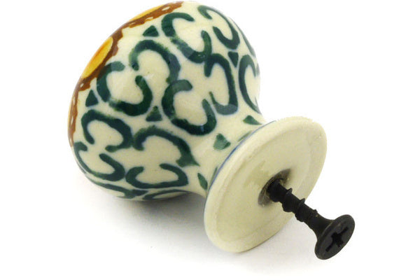 1" Drawer Pull Knob Ceramika Artystyczna H6243D