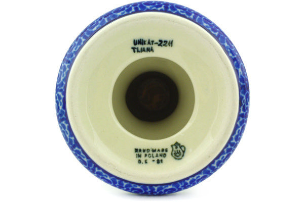 5" Candle Holder Ceramika Artystyczna UNIKAT H6279G
