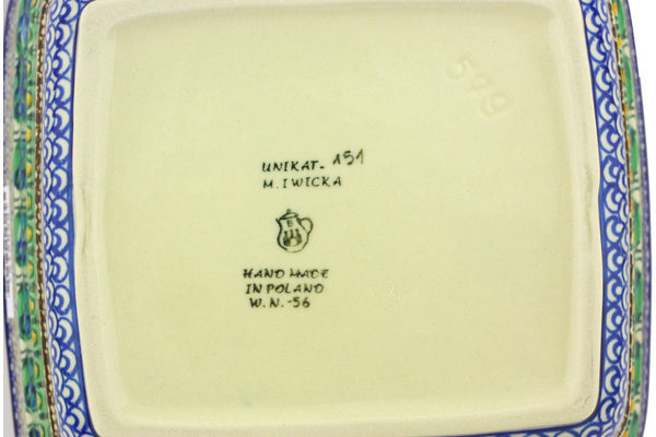 9" Bowl Ceramika Artystyczna UNIKAT H6522G