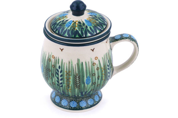 10 oz Brewing Mug Ceramika Artystyczna UNIKAT H6612G