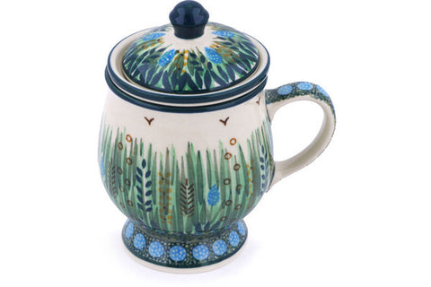 10 oz Brewing Mug Ceramika Artystyczna UNIKAT H6612G