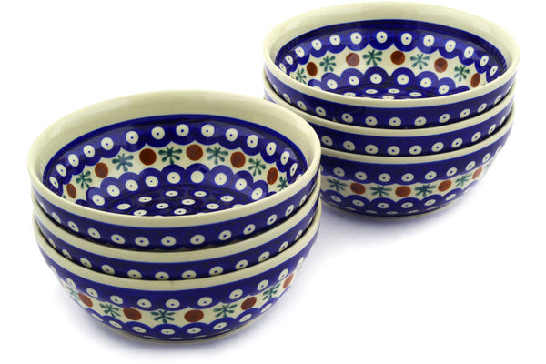 7" Set of 6 Bowls Zaklady Ceramiczne H6647E