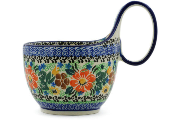 6" Bowl with Handles Ceramika Artystyczna UNIKAT H6741J