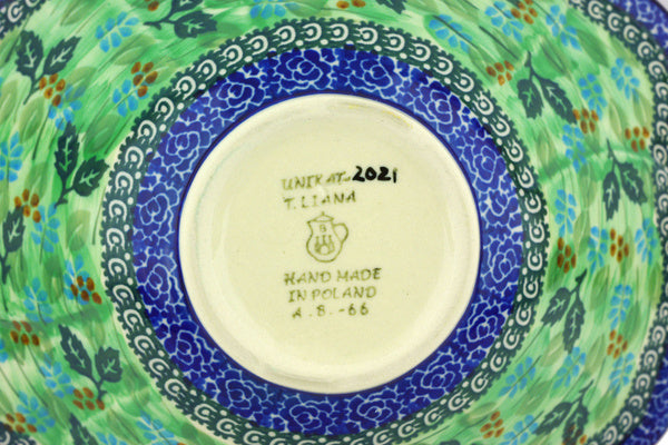 10" Bowl Ceramika Artystyczna UNIKAT H6827G