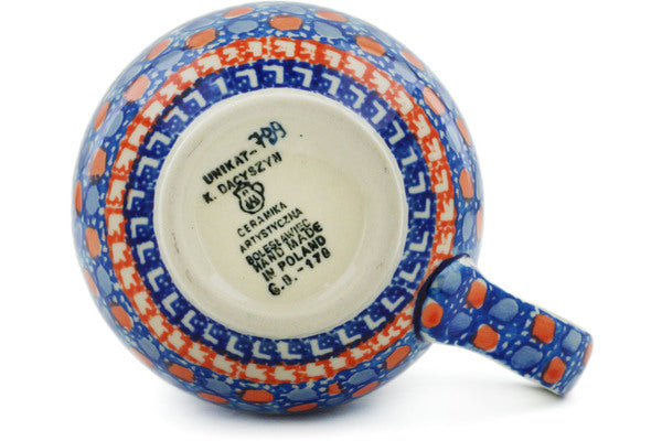 12 oz Bubble Mug Ceramika Artystyczna UNIKAT H6827J