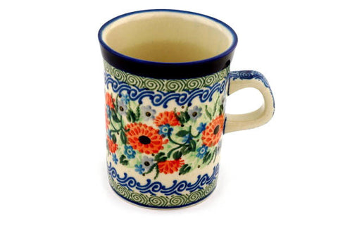 8 oz Mug Ceramika Artystyczna UNIKAT H6833B