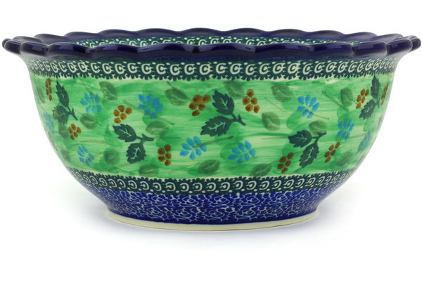 9" Bowl Ceramika Artystyczna UNIKAT H6886G
