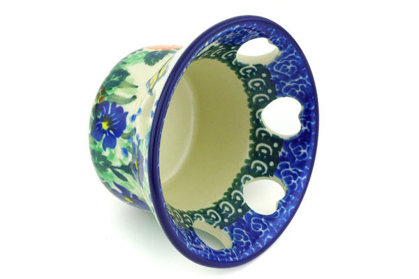 4" Candle Holder Ceramika Artystyczna UNIKAT H6905G