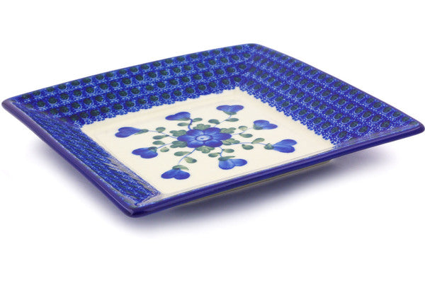 8" Square Plate Ceramika Artystyczna H6935A