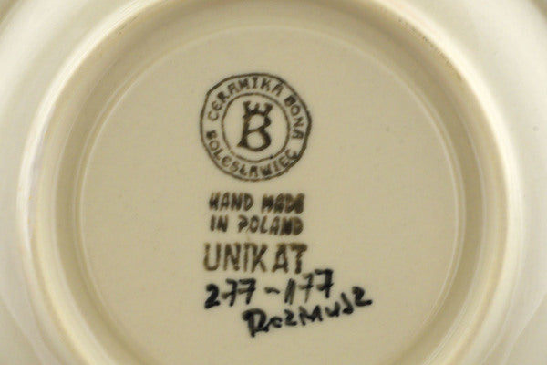 11 oz Bouillon Cup with Saucer Ceramika Bona UNIKAT H6994K