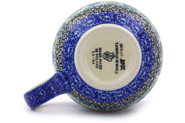 12 oz Bubble Mug Ceramika Artystyczna UNIKAT H7094B