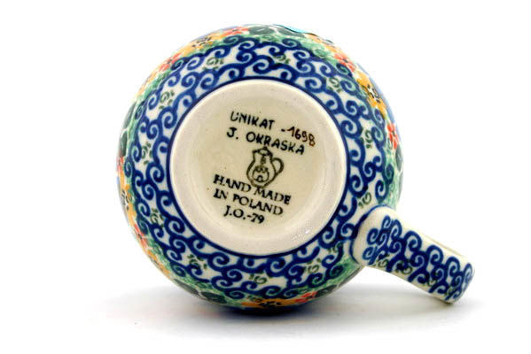 12 oz Bubble Mug Ceramika Artystyczna UNIKAT H7098B
