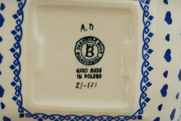 8" Square Bowl Ceramika Bona H7139J