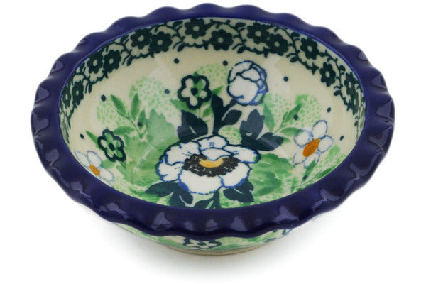 3" Scalloped Bowl Ceramika Artystyczna UNIKAT H7186J
