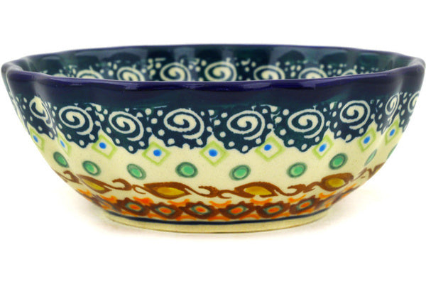 5" Scalloped Bowl Zaklady Ceramiczne UNIKAT H7223D