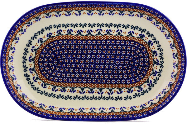 13" Platter Ceramika Bona H7312I