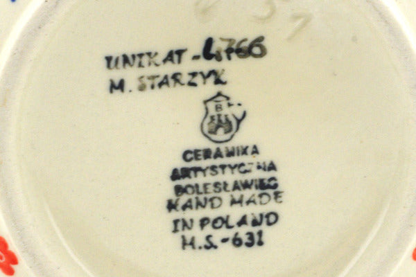 5" Vase Ceramika Artystyczna UNIKAT H7391J