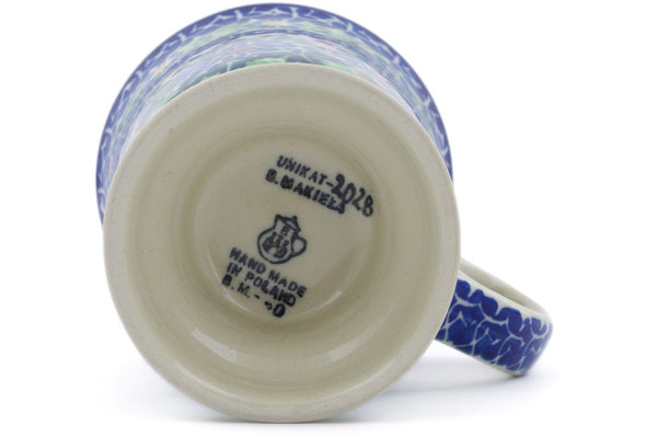 8 oz Mug Ceramika Artystyczna UNIKAT H7445I