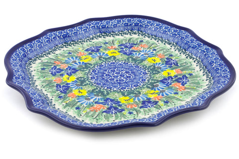 10" Platter Ceramika Artystyczna UNIKAT H7475I