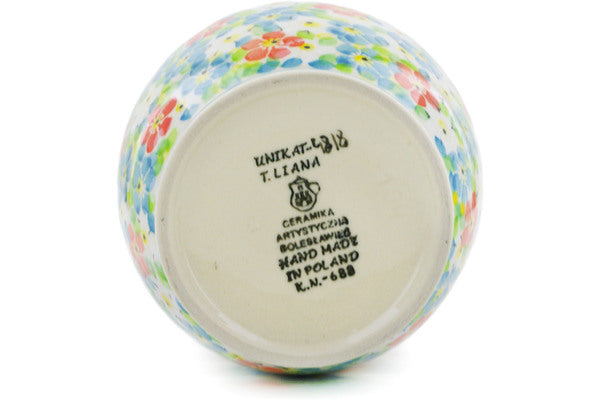 6" Jar with Lid Ceramika Artystyczna UNIKAT H7506J
