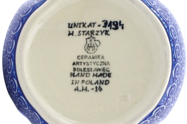 30 oz Pitcher Ceramika Artystyczna UNIKAT H7510I
